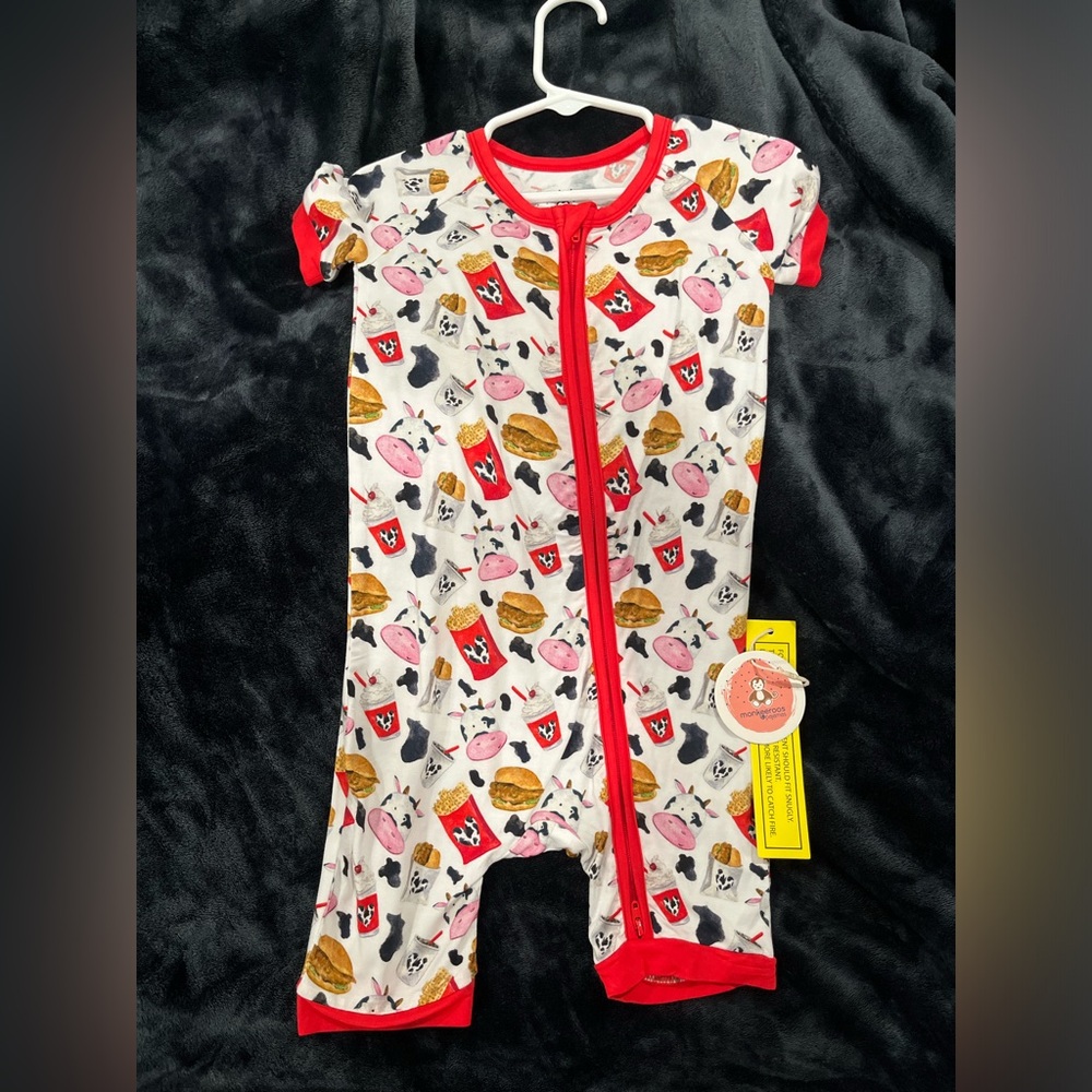 2T Chick Fil A bamboo shorty NWT